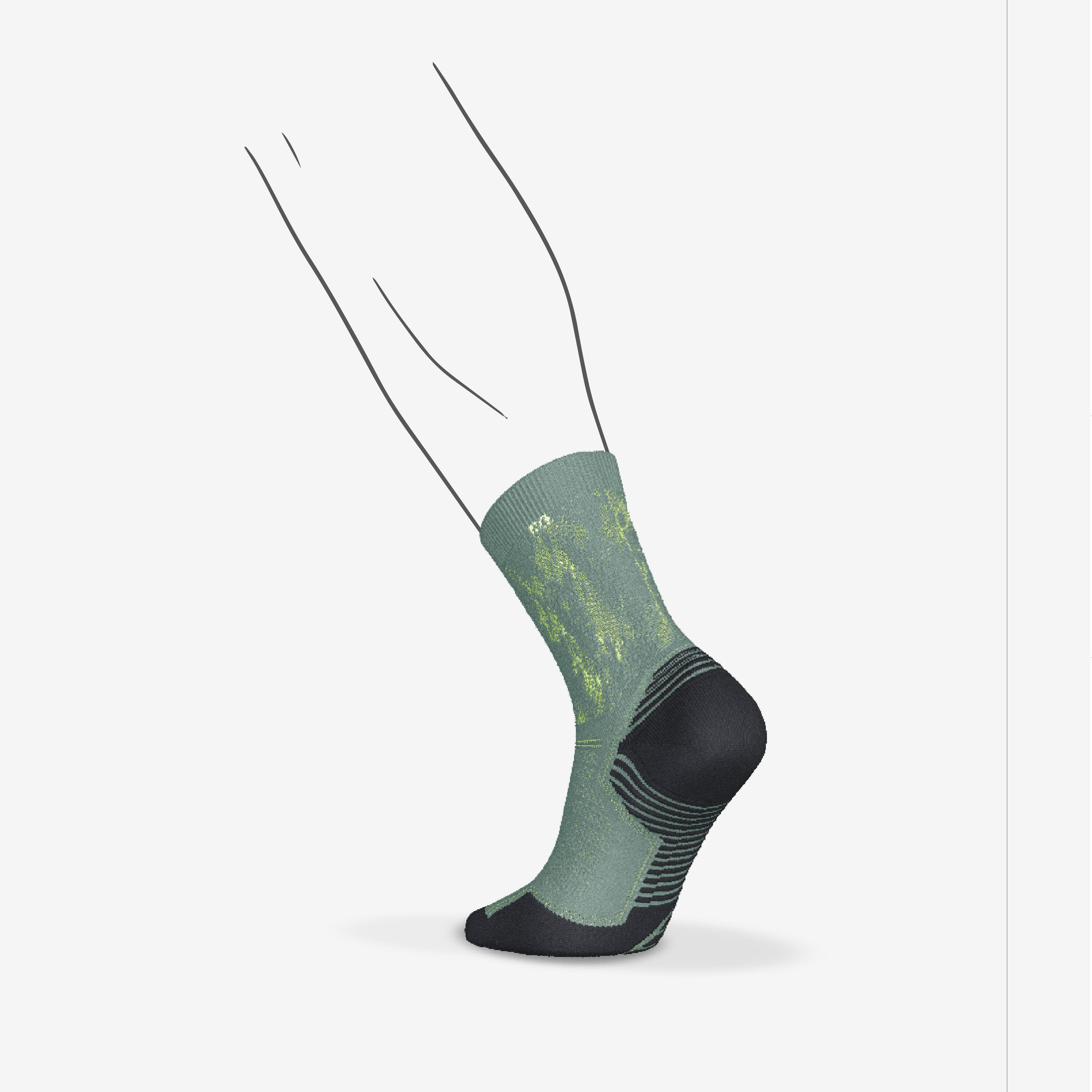 Calze running RUN 500 mid spesse x2 5/5