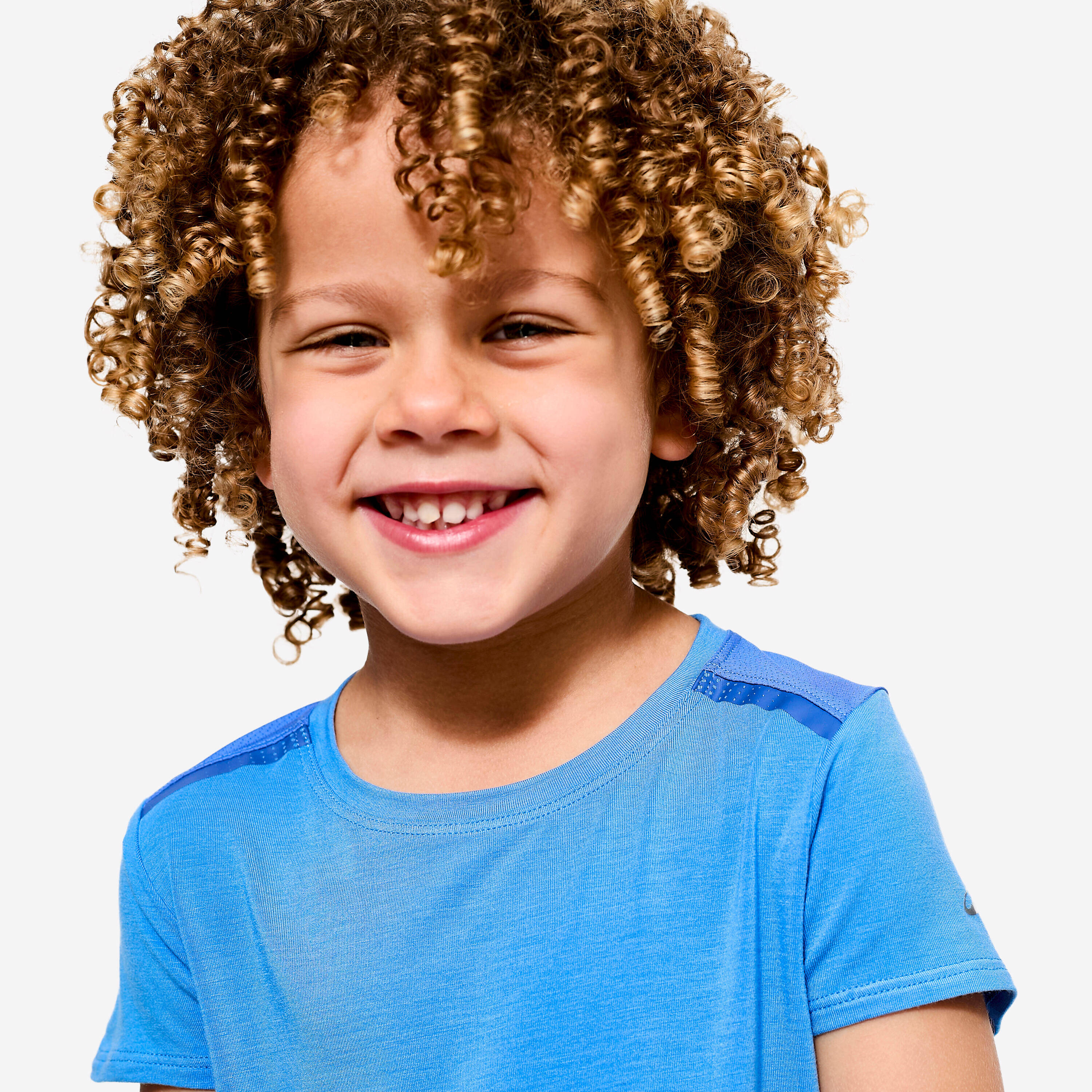 Kids' Baby Gym Lightweight Breathable T-Shirt - Blue -  3