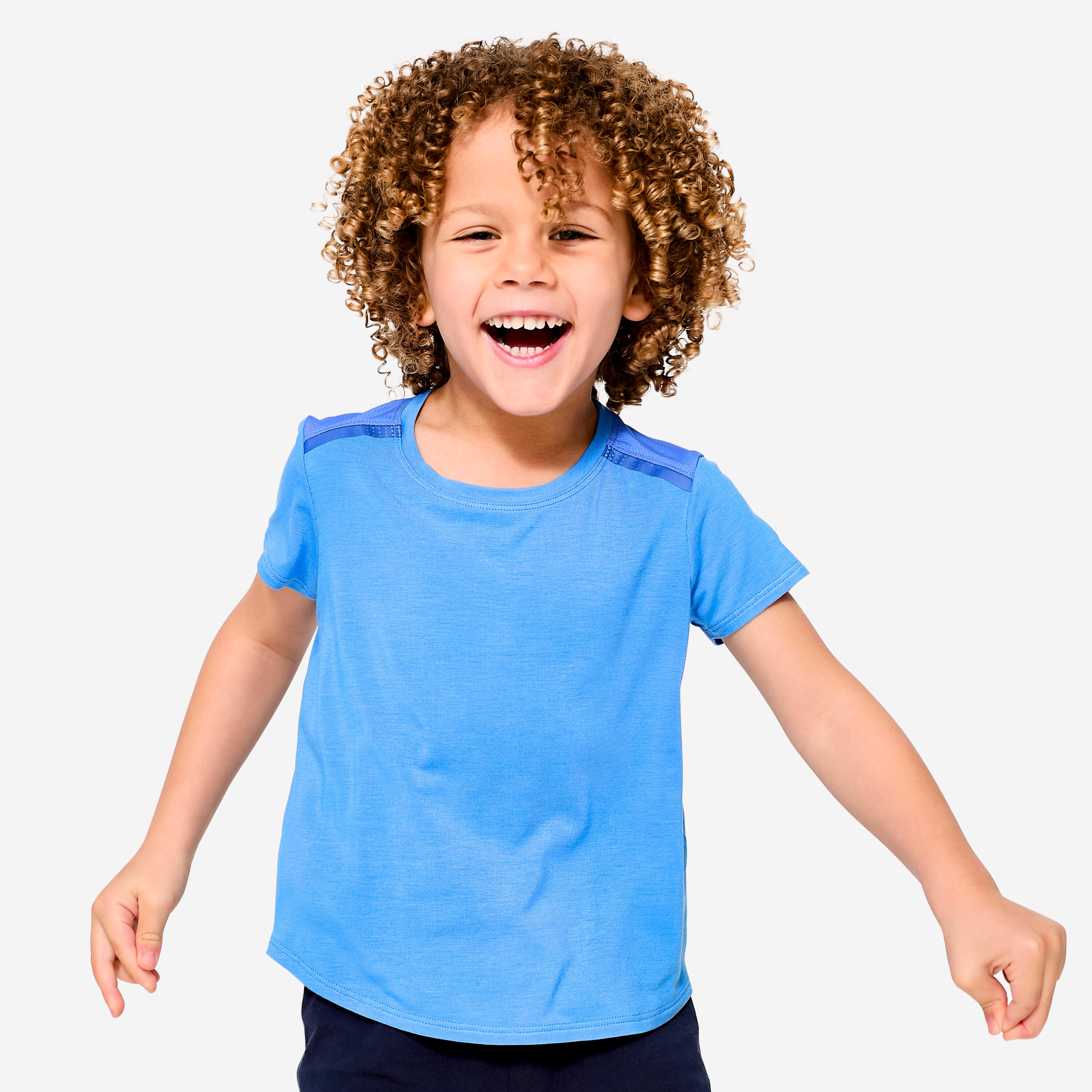 Kids' Baby Gym Lightweight Breathable T-Shirt - Blue