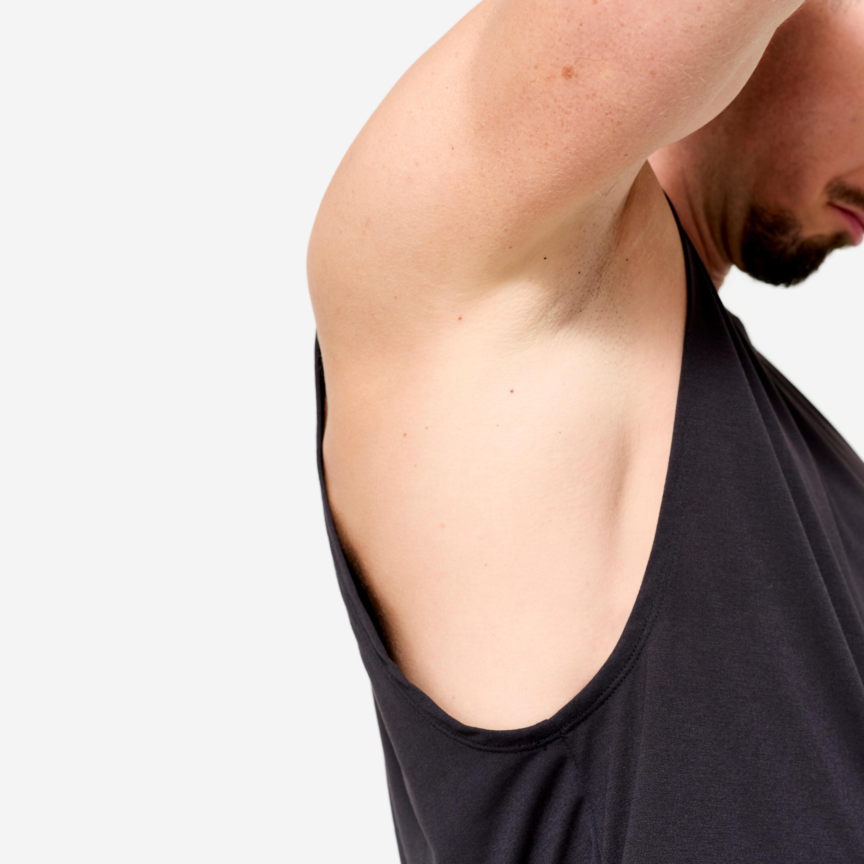 Tank Top Herren Crosstraining atmungsaktiv - schwarz 3/7