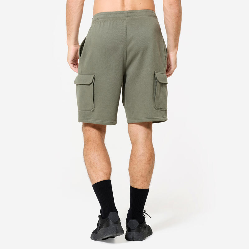 Short cargo homme - kaki