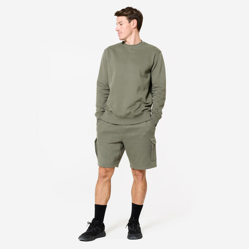 Short cargo homme - kaki
