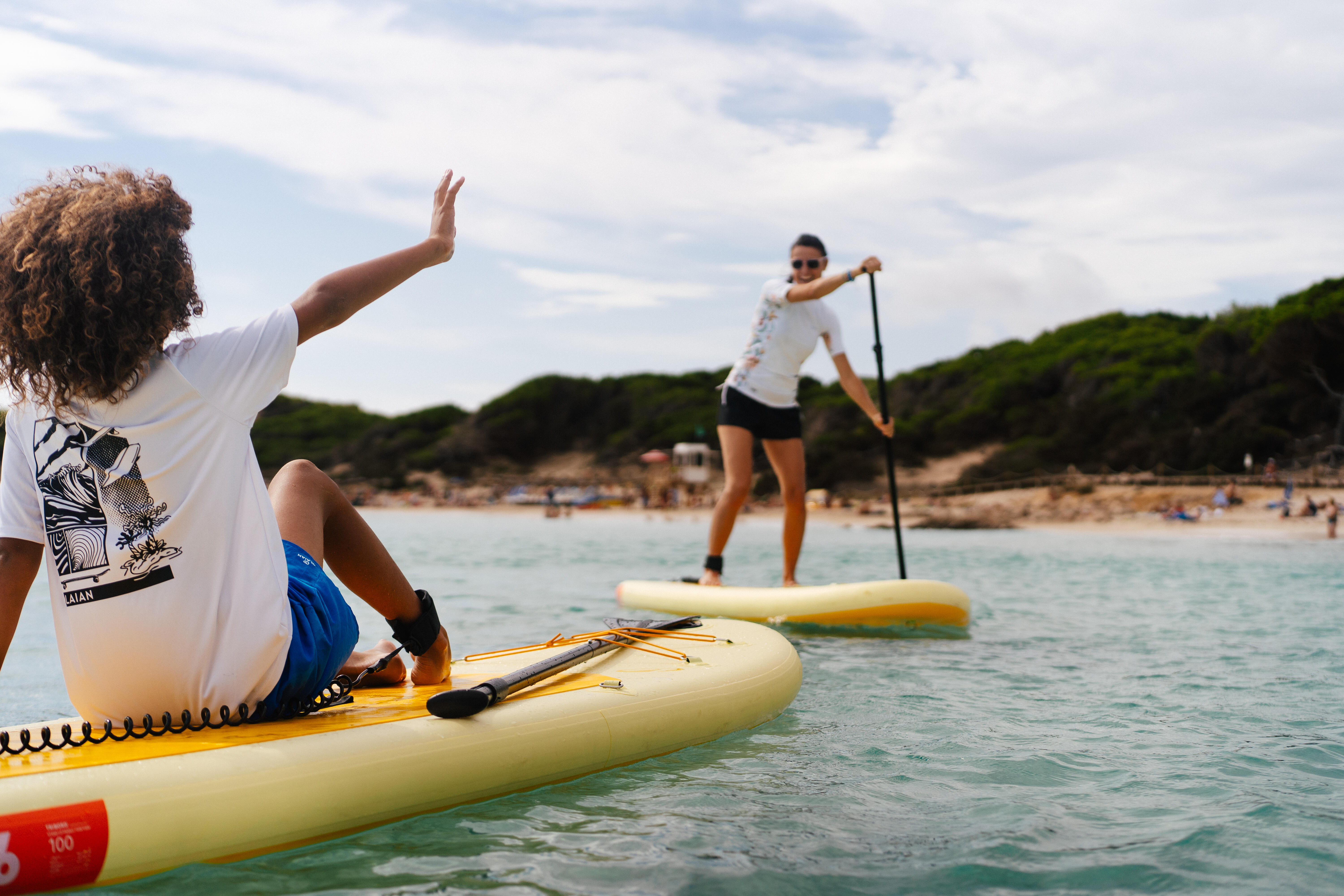 9.5-ft Inflatable Stand-Up Paddle Set for 1 person, 100 - ITIWIT