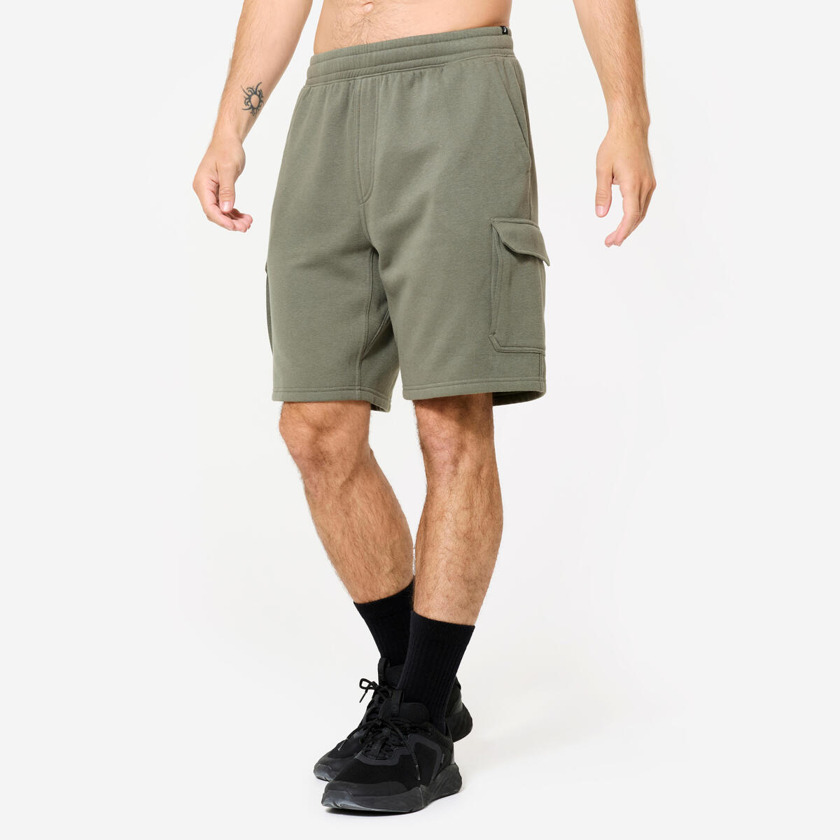Short cargo homme - kaki