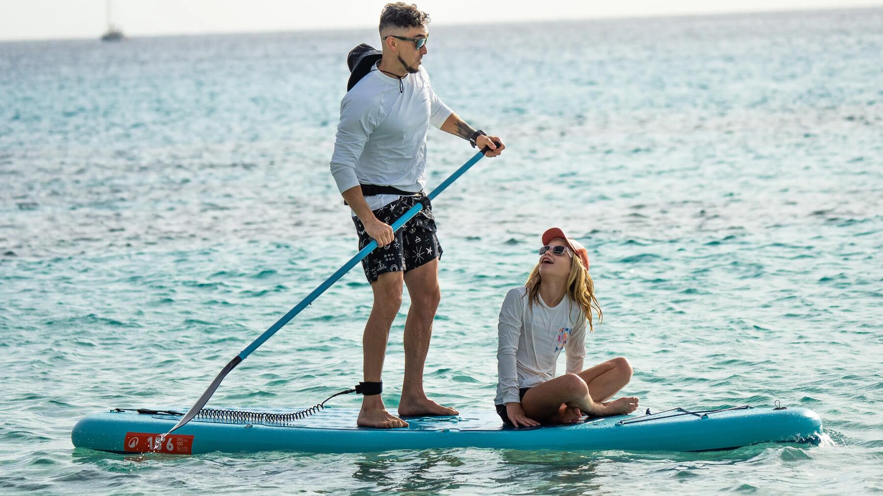 Im gemeinsamen Rhythmus macht es auf dem SUP zu zweit richtig Spaß