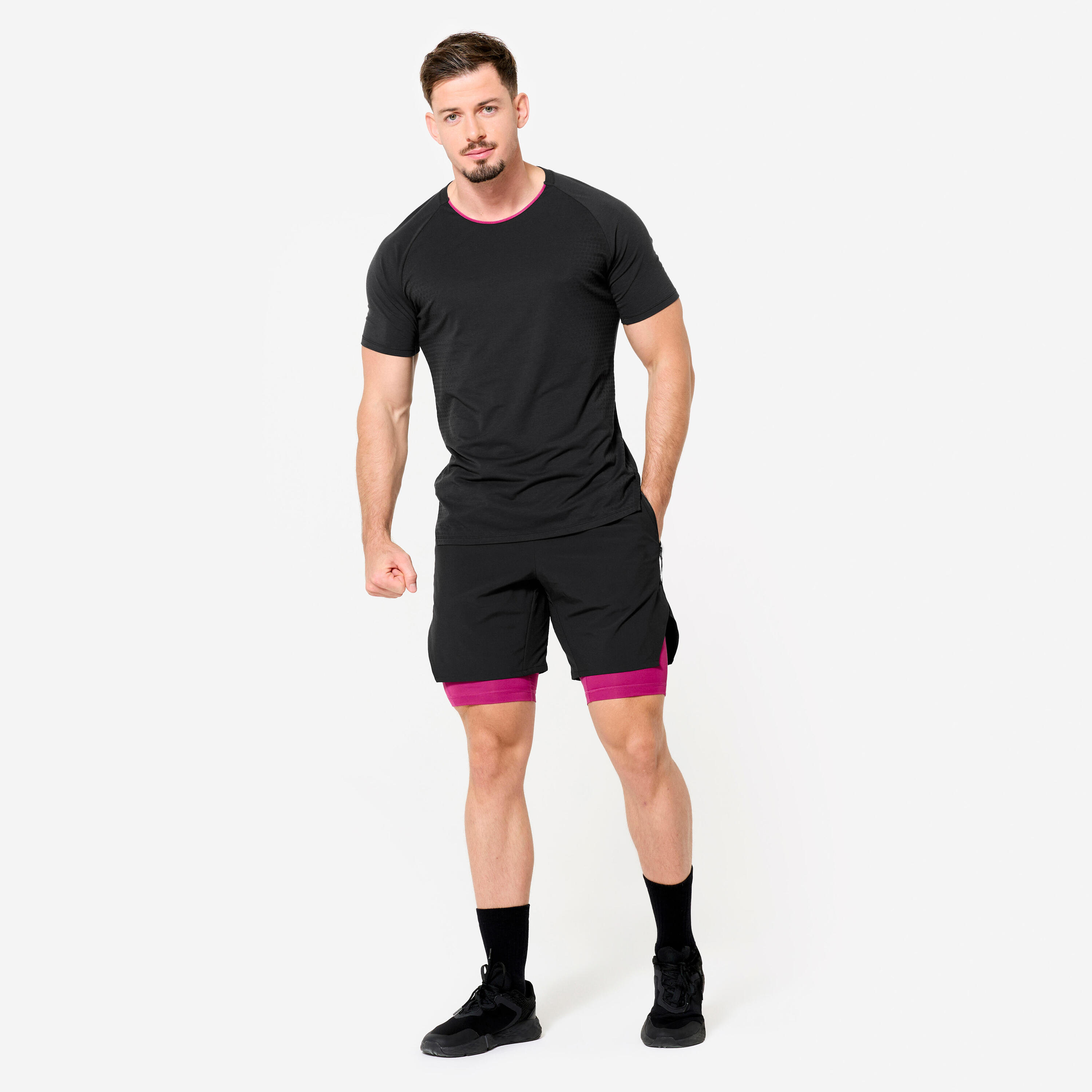 Short d'entraînement respirant et léger Celliant homme, XT 900 2/8
