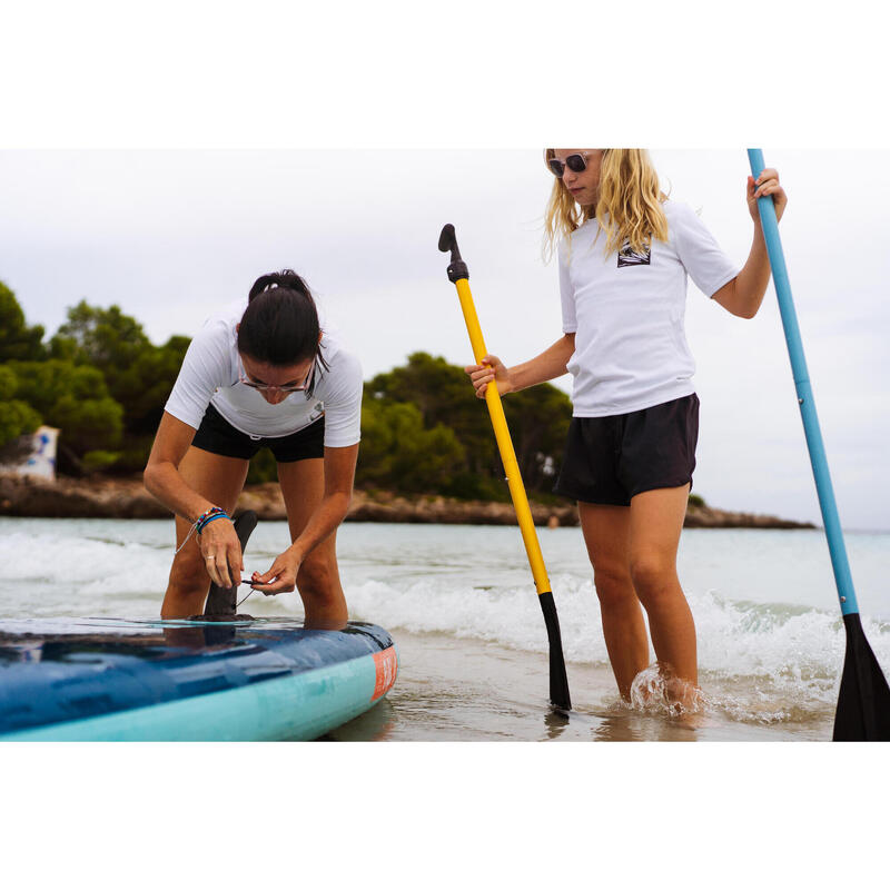 Pádlo na paddleboard 100 3dílné nastavitelné 130–170 cm