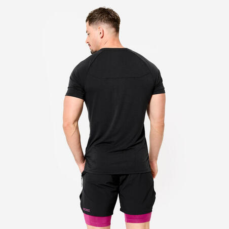 Футболка спортивна чоловіча 900 чорна