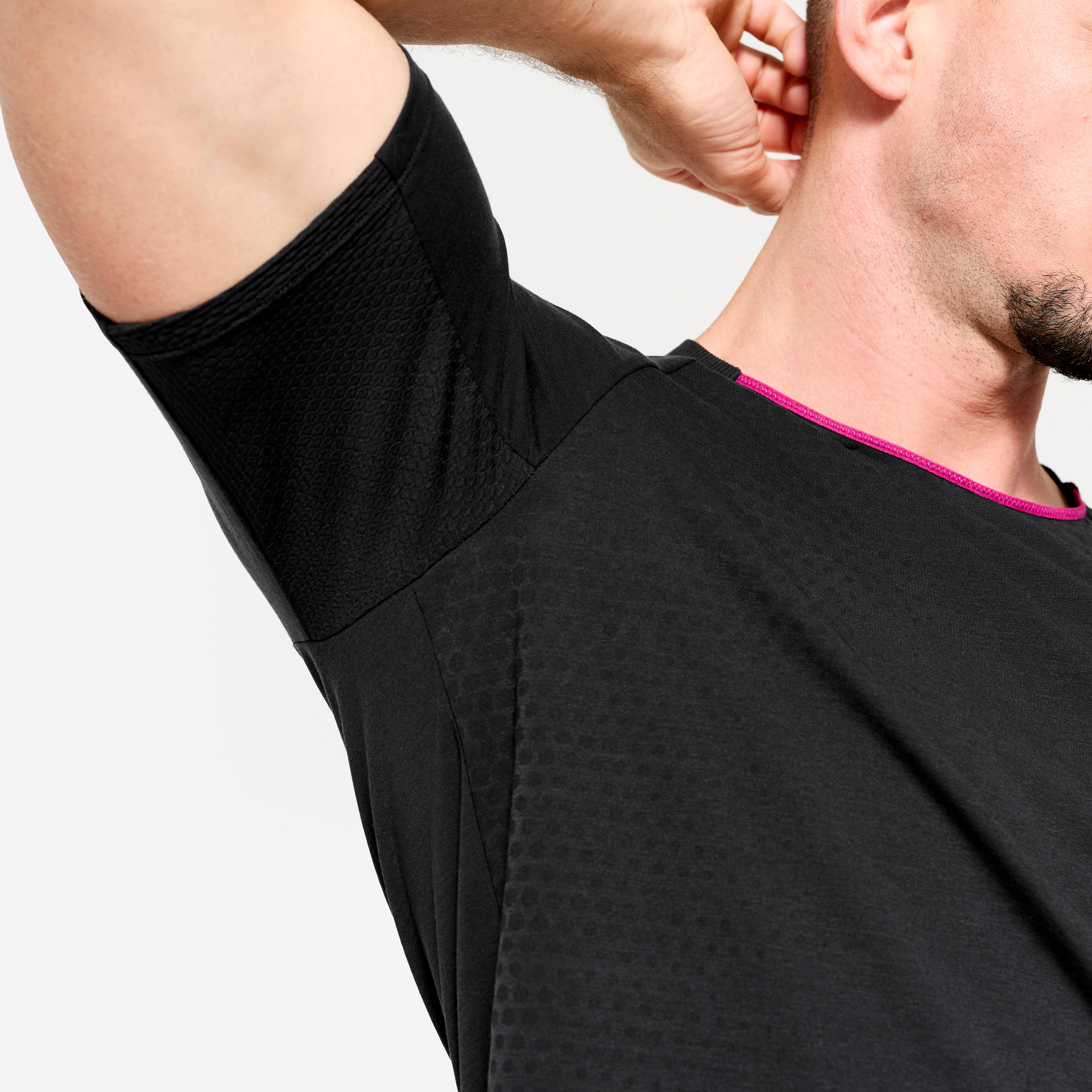T-shirt d'entraînement en parcours Celliant homme, 900 - DOMYOS