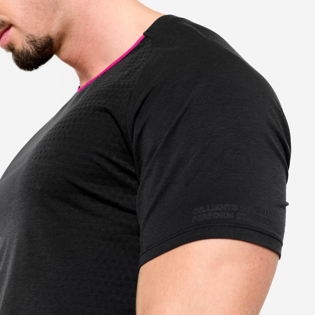 T-Shirt Crosstraining Herren Celliant - 900 schwarz
