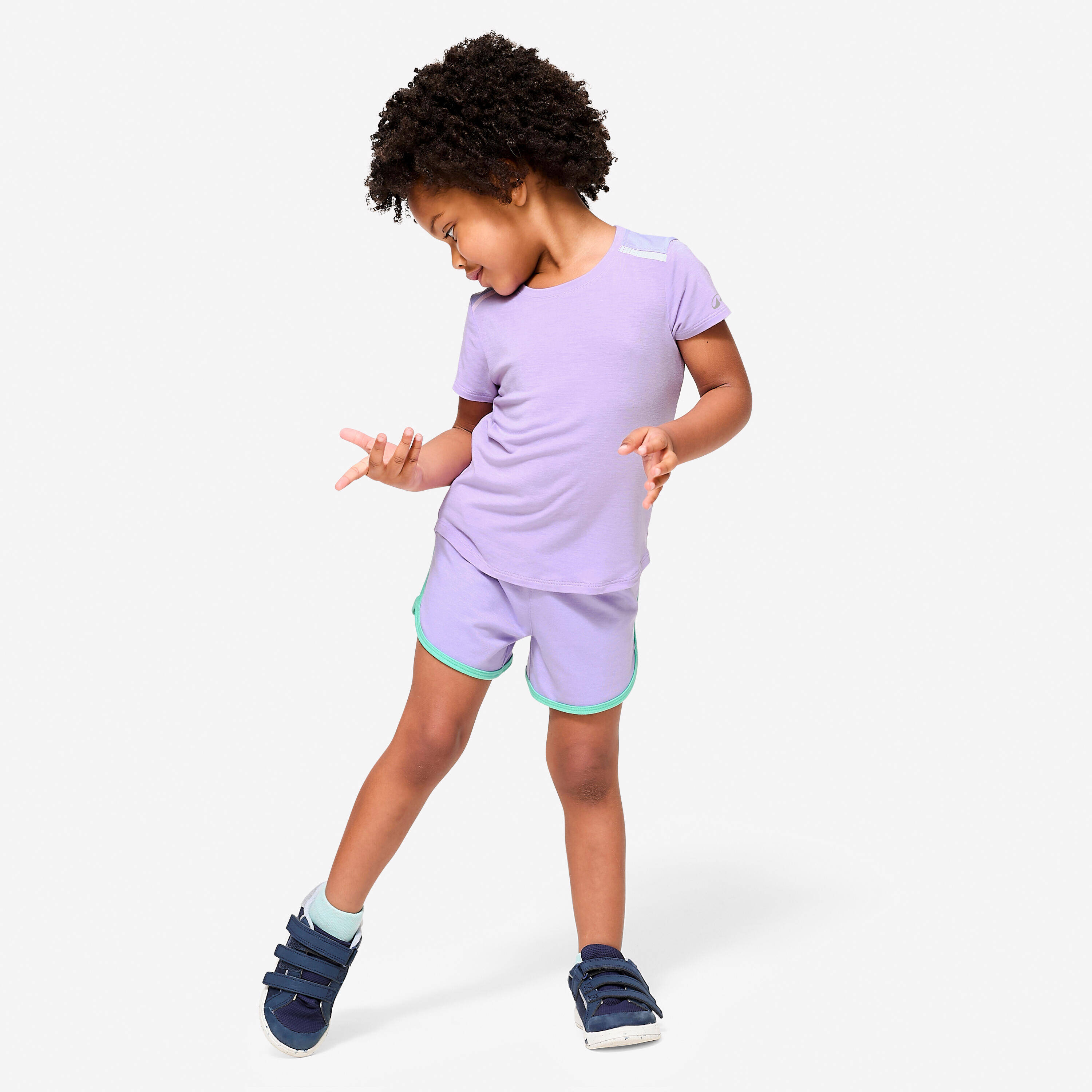 Kids Adjustable 500 Shorts | 24M - 6Y | Purple & Green -  2