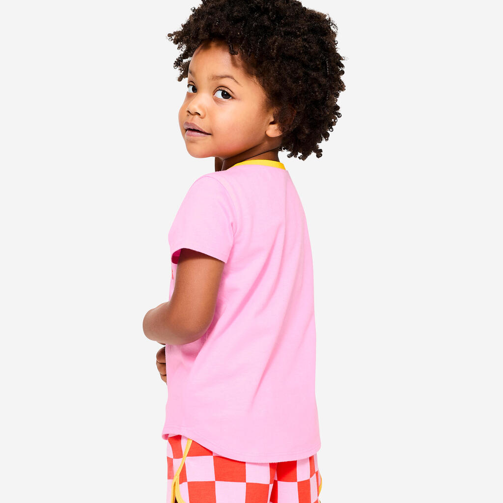 Tee-shirt bébé coton - terracota