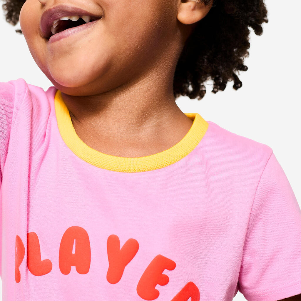 Tee-shirt bébé coton - terracota