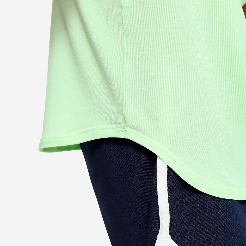 T-shirt babygym léger et respirant enfant, Vert