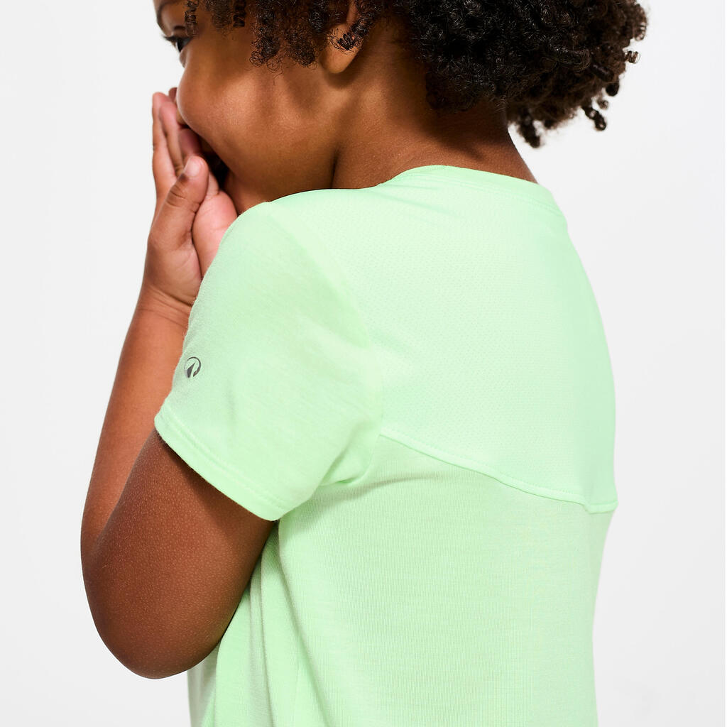 T-shirt babygym léger et respirant enfant, Vert