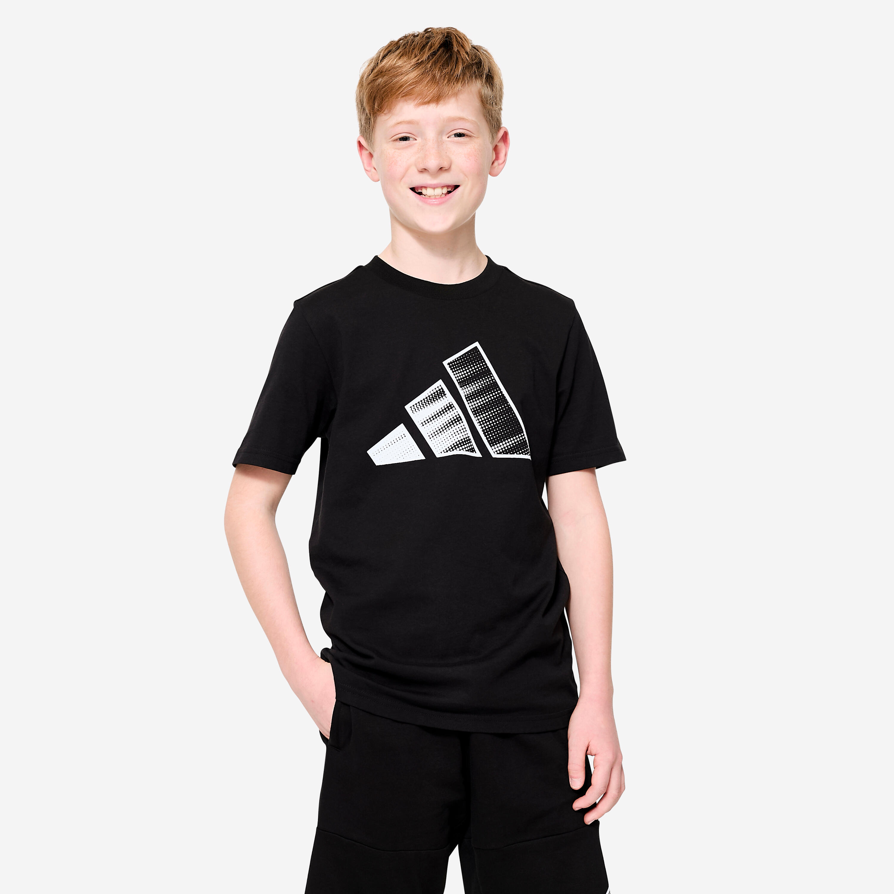Adidas T-Shirt Kinder Baumwolle – schwarz | 04067903951798 Adidas T-Shirt Kinder Baumwolle – schwarz | 04067903951798