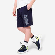 Pantalon scurt bumbac Bleumarin Băieți