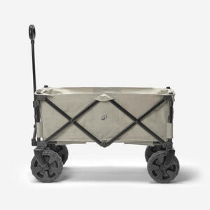 Carro plegable de camping todoterreno para transporte max 60 kg Quechua All Road