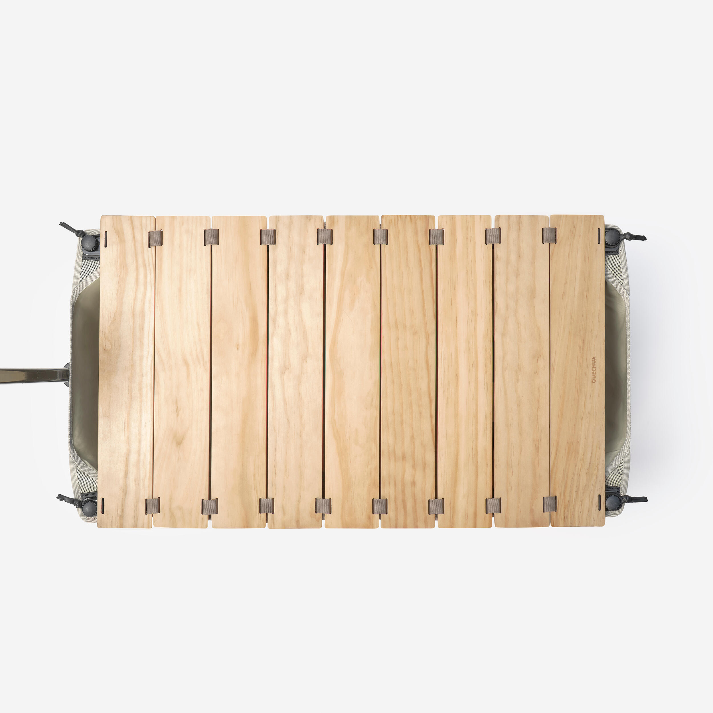 Wooden Camping Table for the All Road Quechua Trolley 7/7
