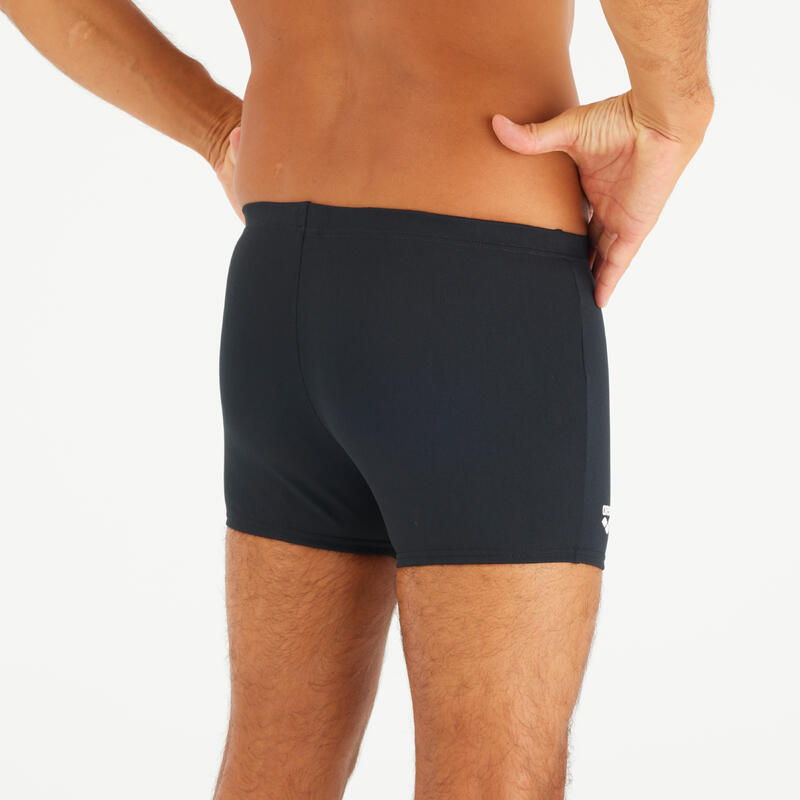 Boxeri înot Arena Negru imprimeu Alb Bărbați