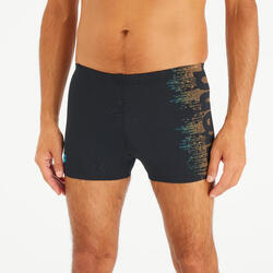 Maillot boxer de bain natation Homme - Arena noir bleu OP