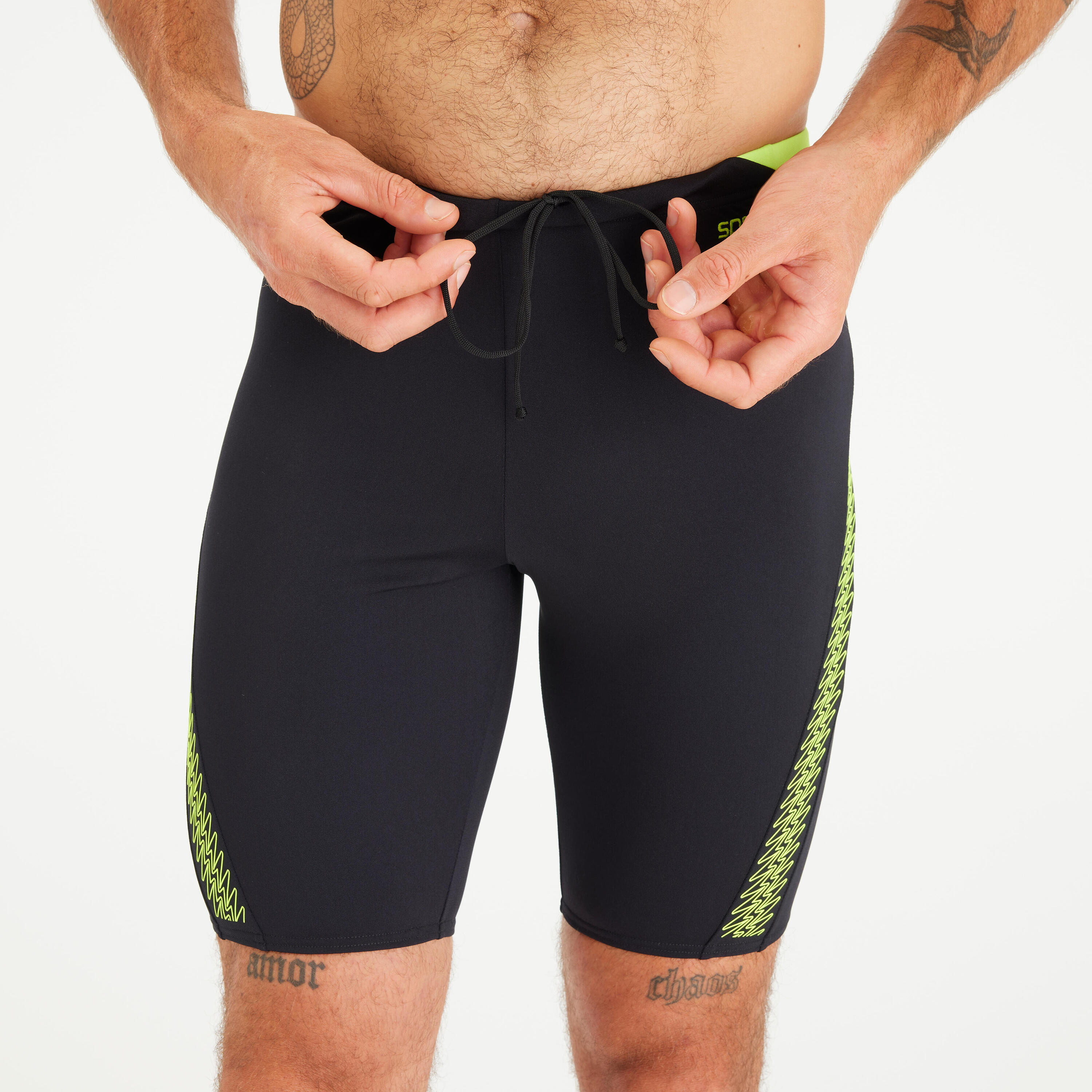 Lange zwemboxer voor heren jammermodel 5/6