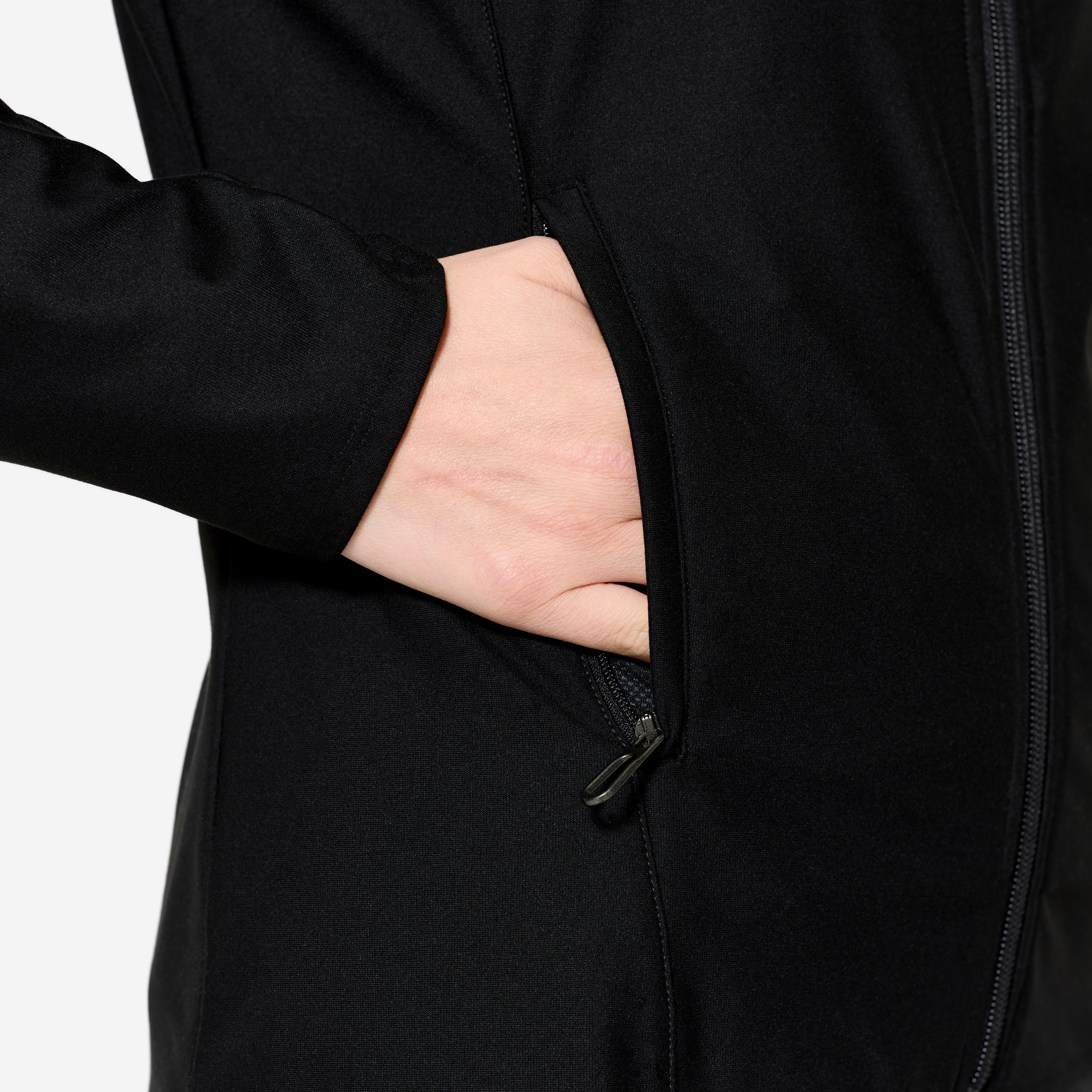 Women's Zip-Up Jacket - Black