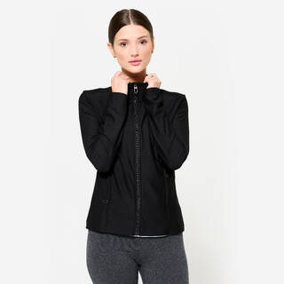 Women's Zip-Up Jacket - Black
