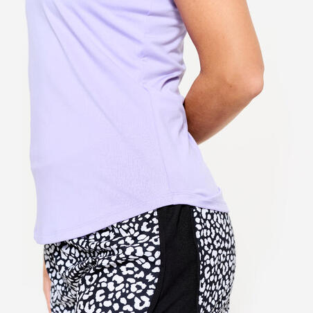 Майка жіноча для фітнесу фіолетова