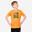 Tricou bumbac cu imprimeu Puma Portocaliu Copii