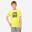 Tricou bumbac cu imprimeu Puma Galben Copii