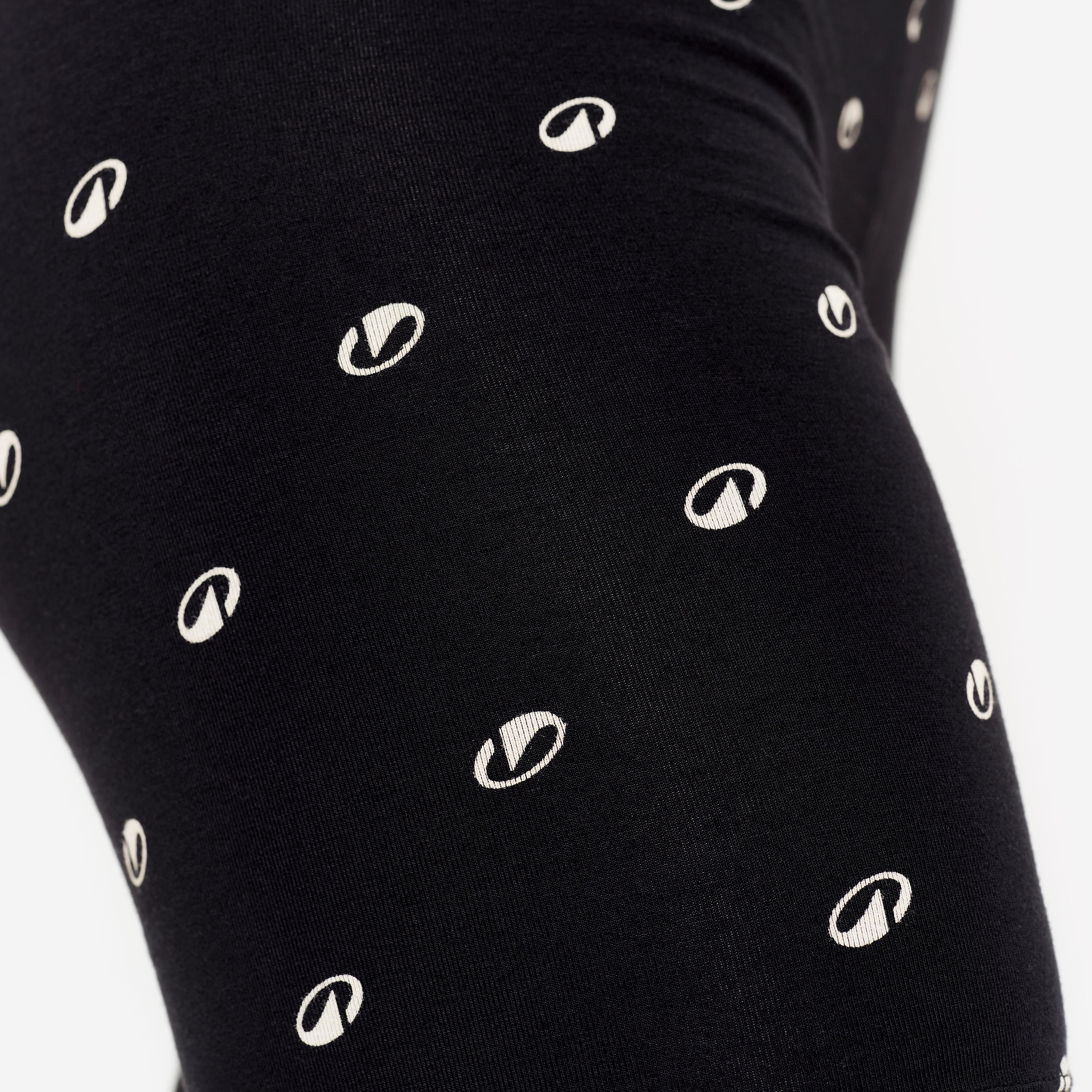 Women's Fitness Cycling Shorts - Black