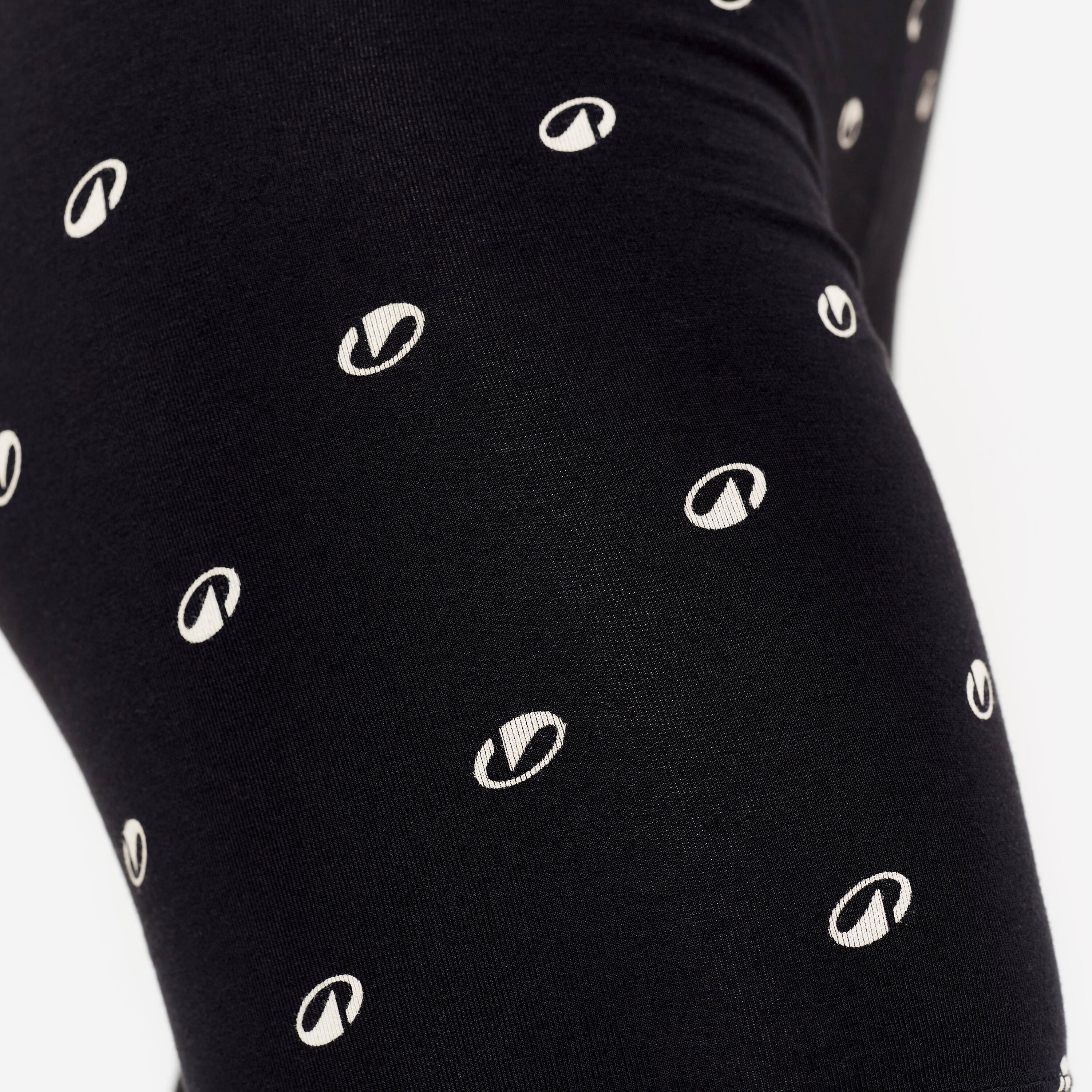 Women's Fitness Cycling Shorts - Black -  4