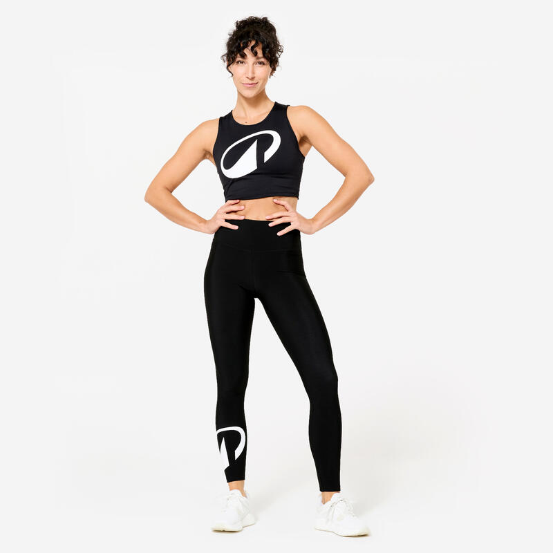 Dámské fitness tílko Crop top