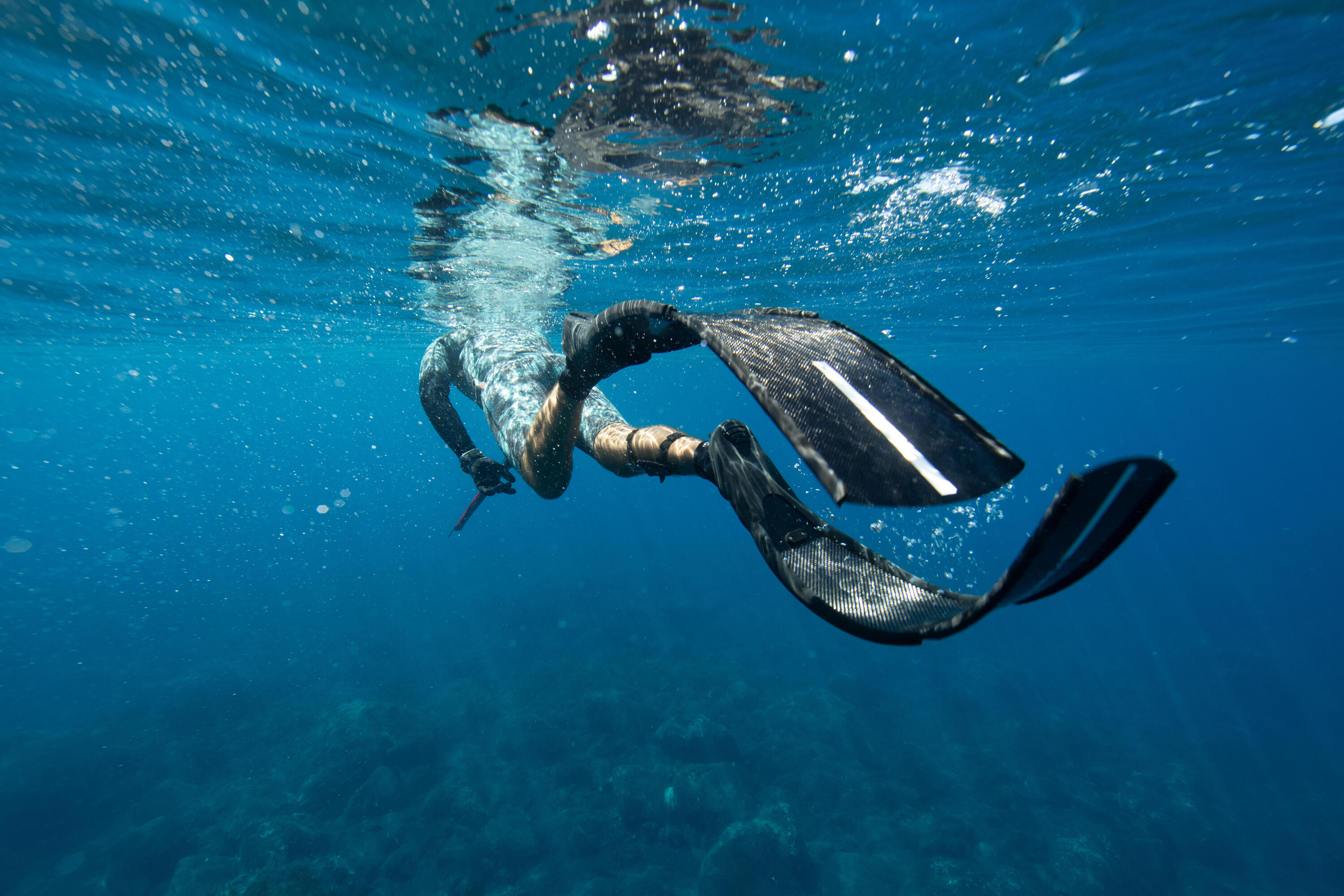 Pinne pesca in apnea FF 900 POWER fibra e carbonio 12/13