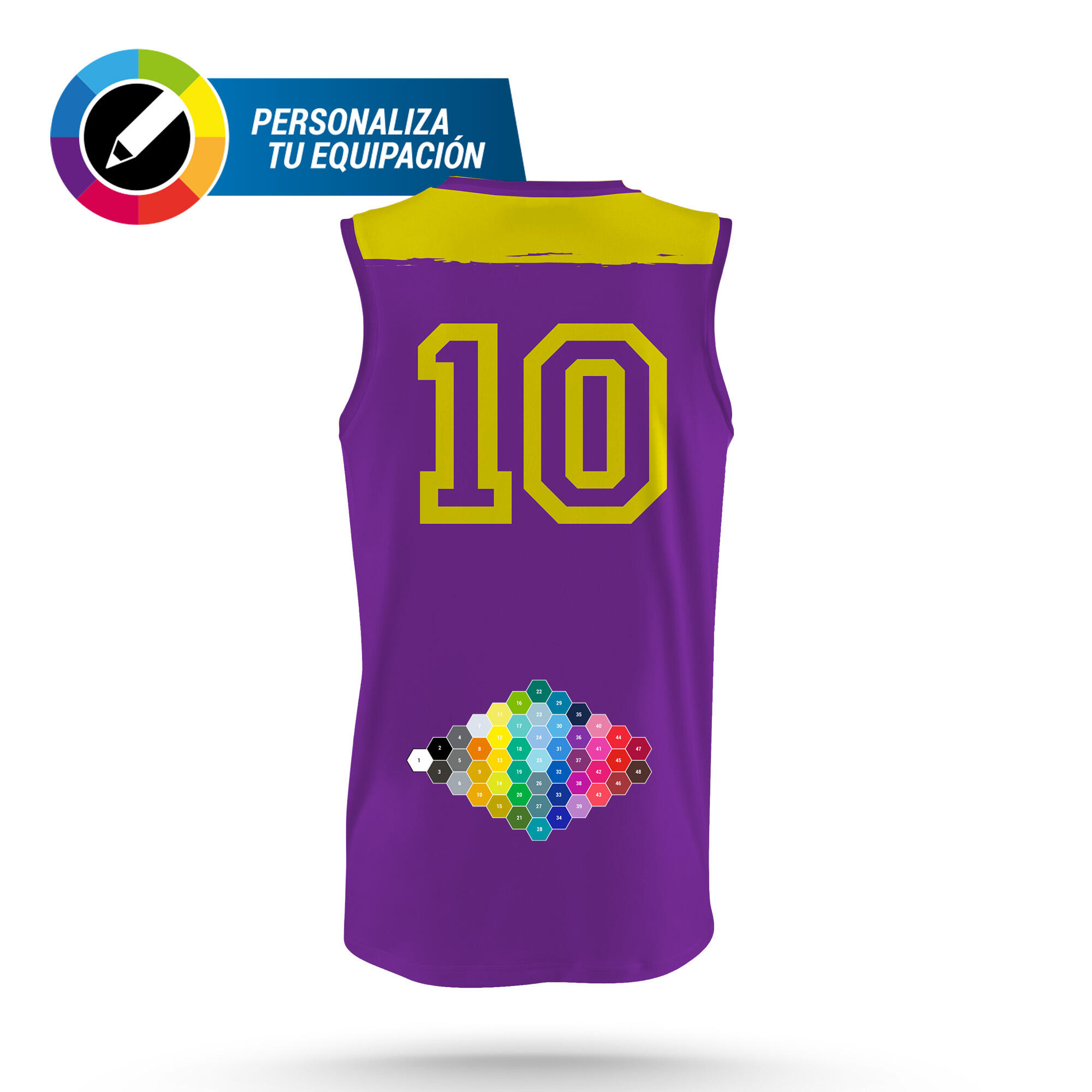 CAMISETA BALONCESTO PERSONALIZABLE FIRST 2/2