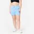 Cotton Gym Shorts with Pocket Women's 520 - Snowflake Blue