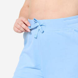 Women's Fitness Shorts with Pocket - Snow Blue