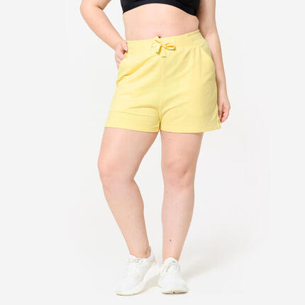 Shorts Damen mit Tasche - grün