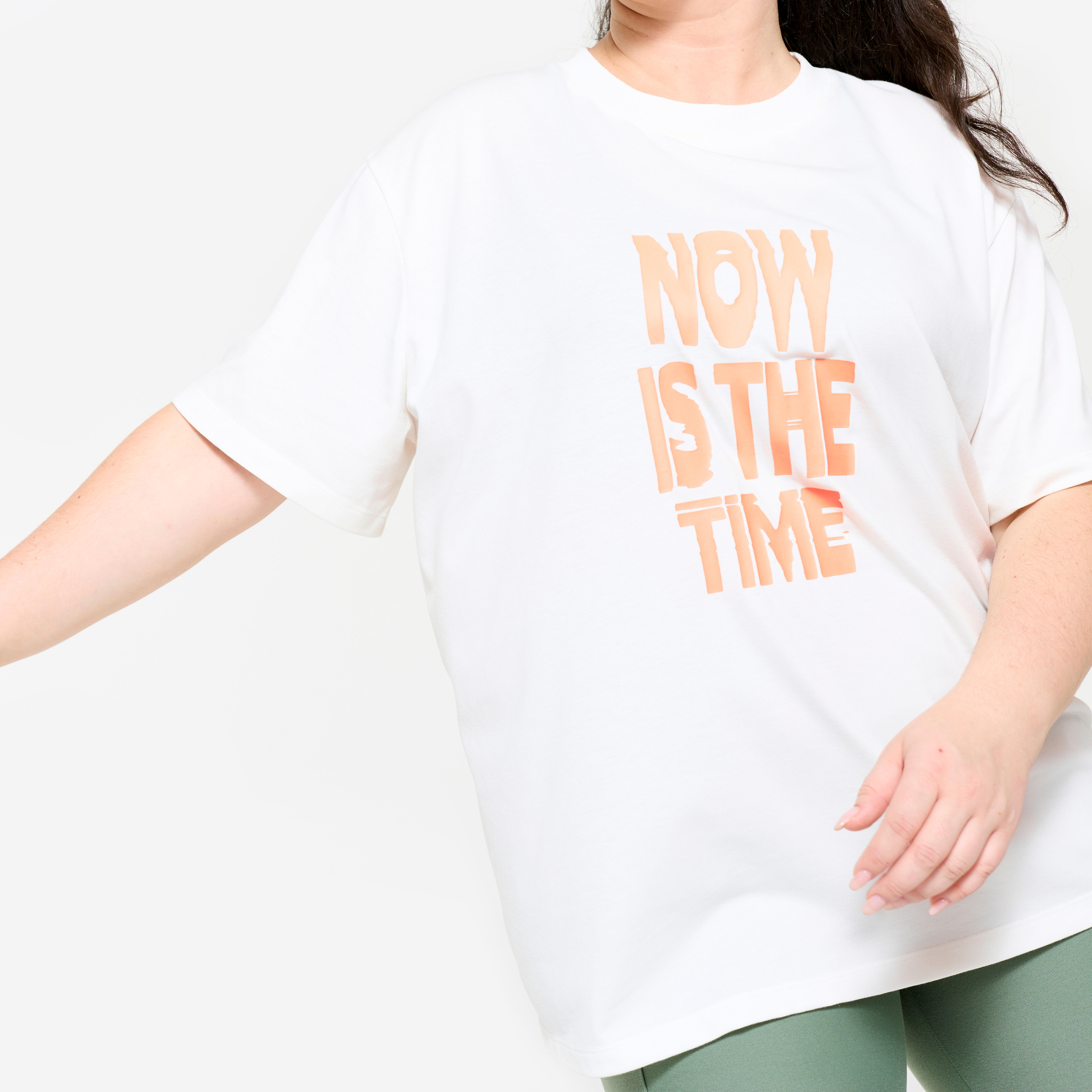 Women's Oversized Cotton T-Shirt - DOMYOS