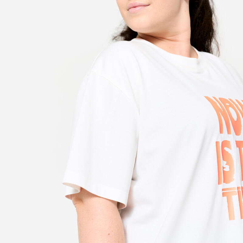 Női fitneszpóló, oversize