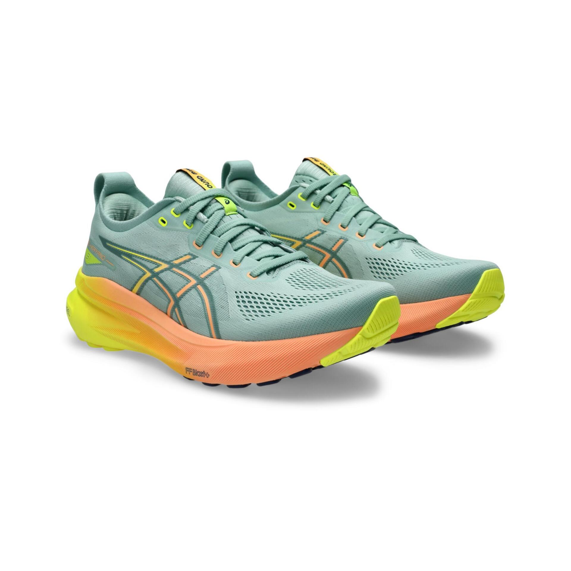 Men's Running Shoes ASICS GEL-KAYANO 31 PARIS Green Yellow