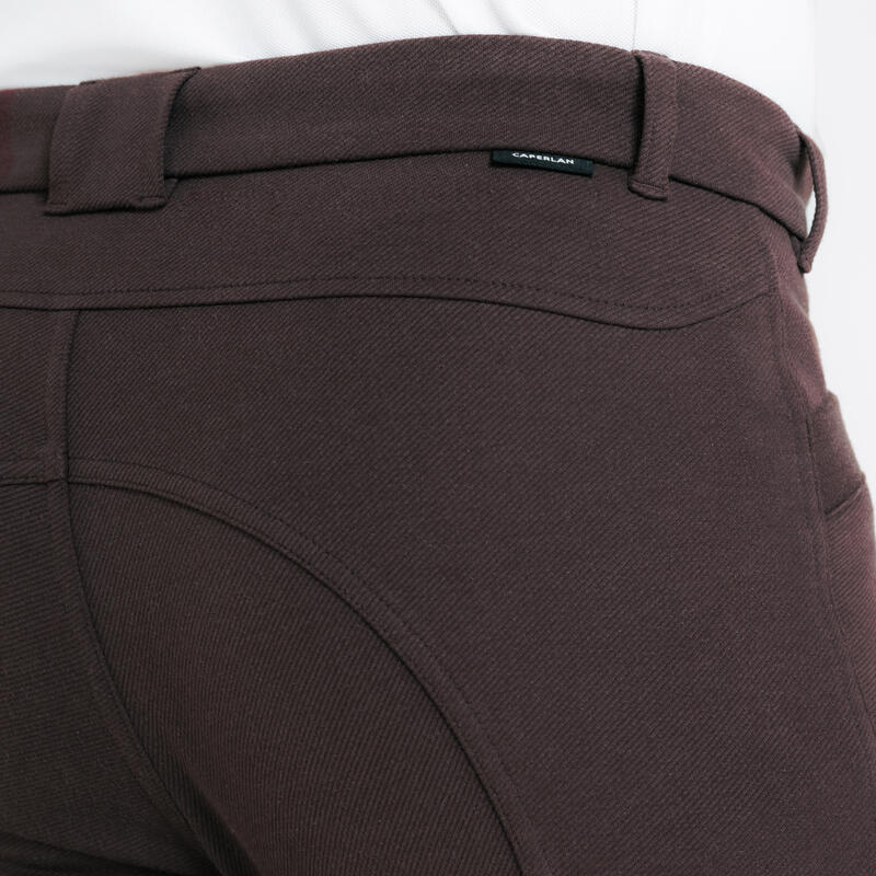 Pantalon Equitation Homme 100 marron