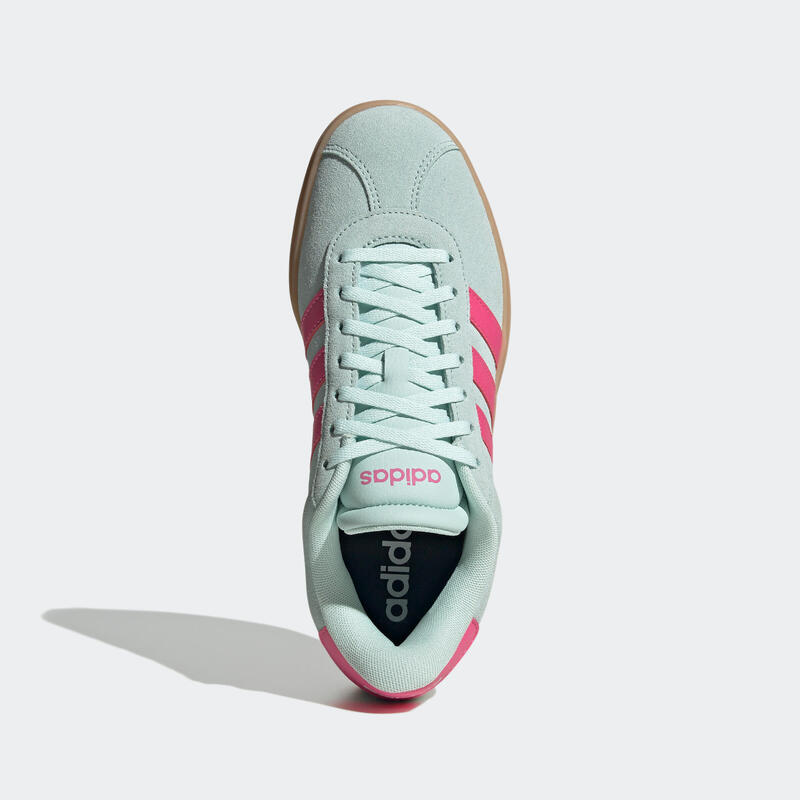 Dames sneakers VL Court Bold groen roze rubber