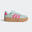 Baskets femme, vl court bold vert et rose gomme