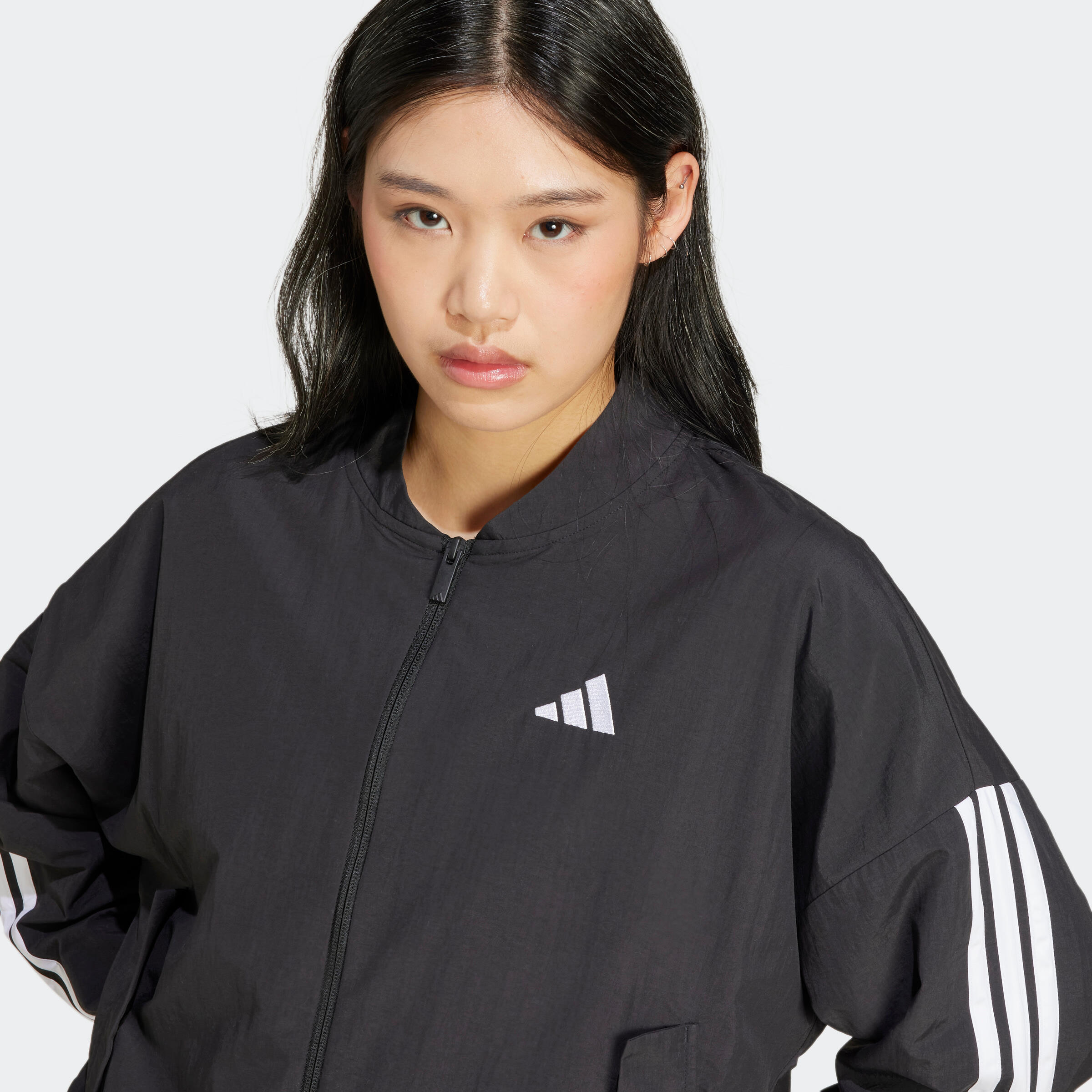 BOMBER ADIDAS FEMME NOIR 2/5
