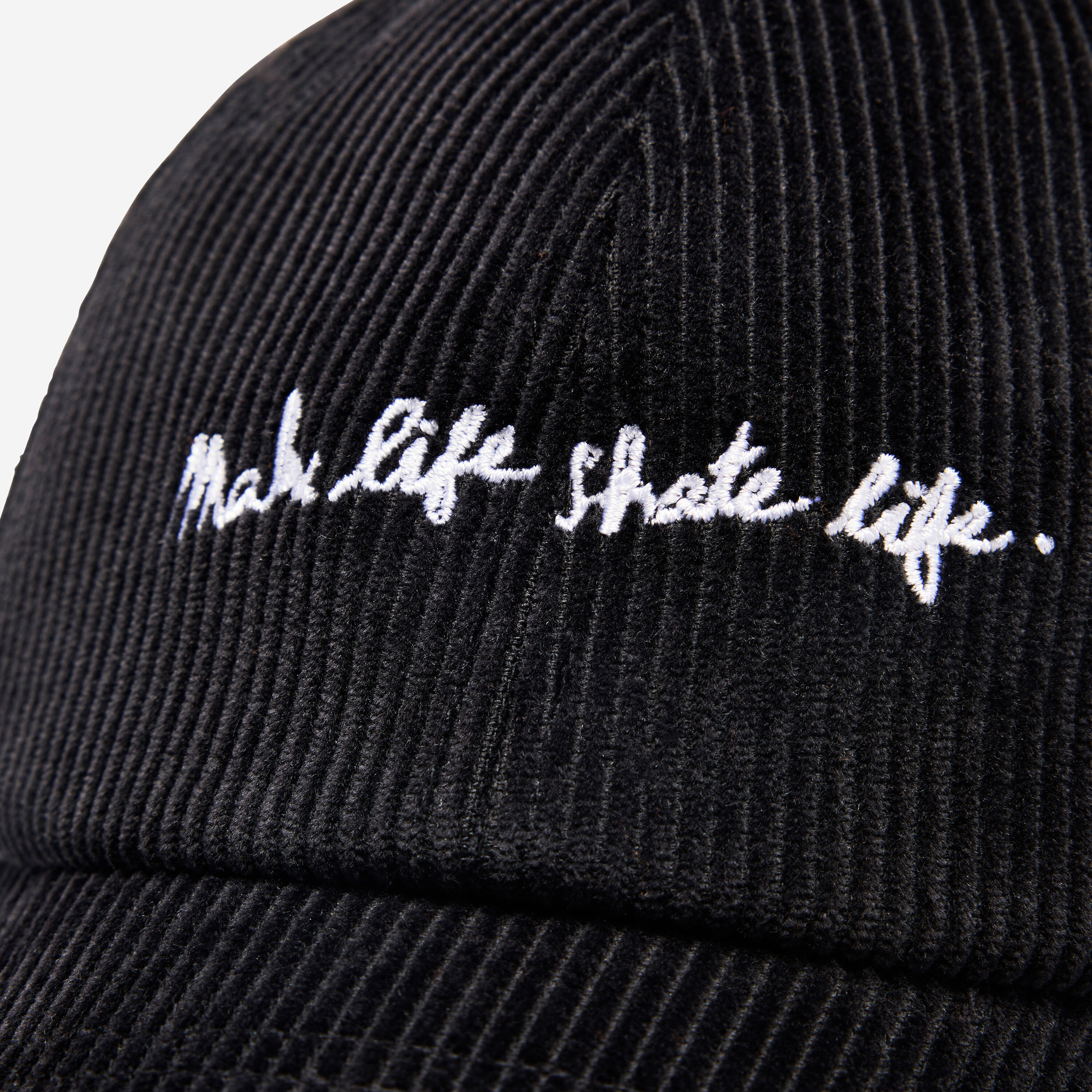 Skateboardová manšestrová kšiltovka CAP900 Make Life Skate Life 7/21