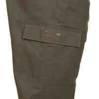 WARM HUNTING TROUSERS 100 - GREEN