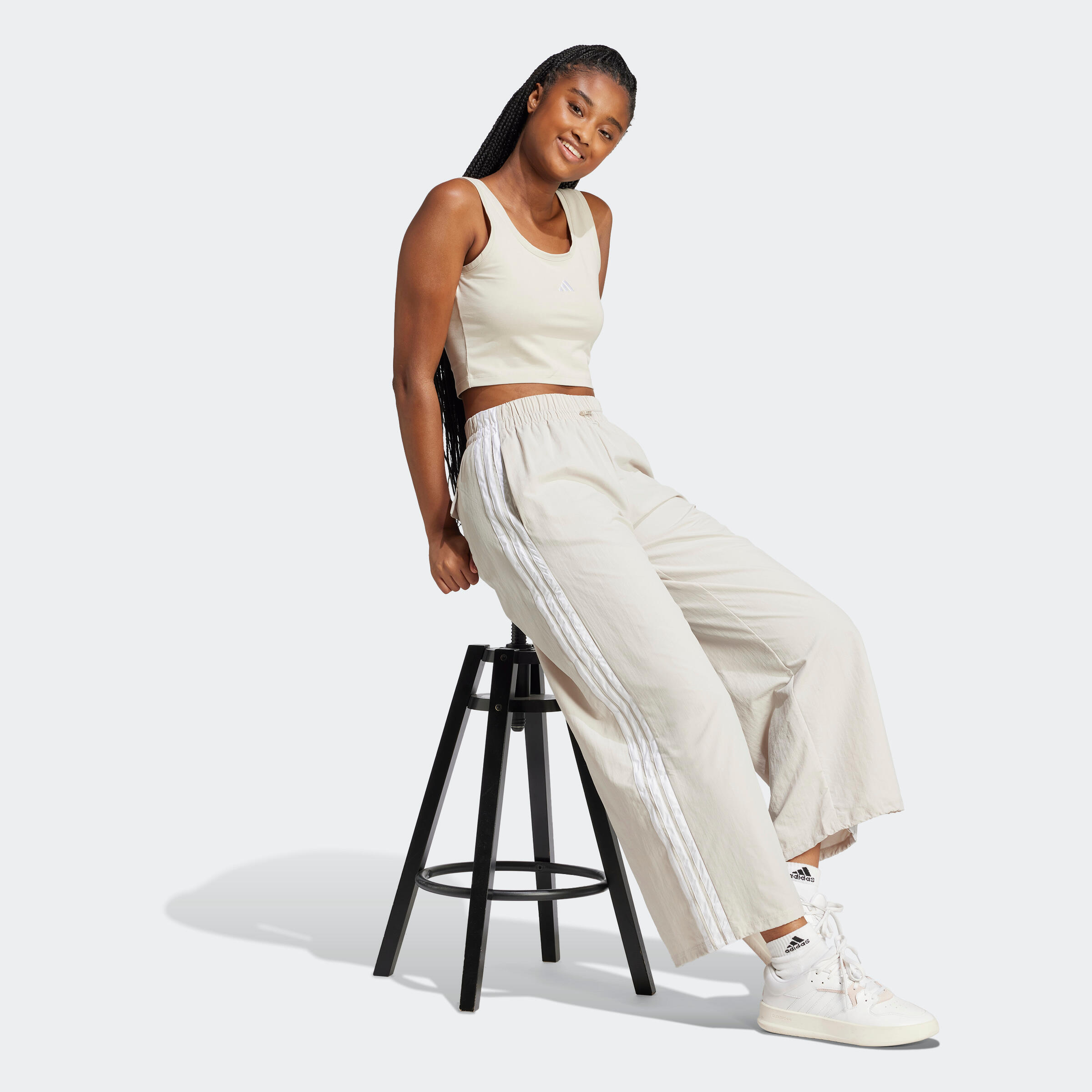 ADIDAS ADIDAS Hose Damen - grau
