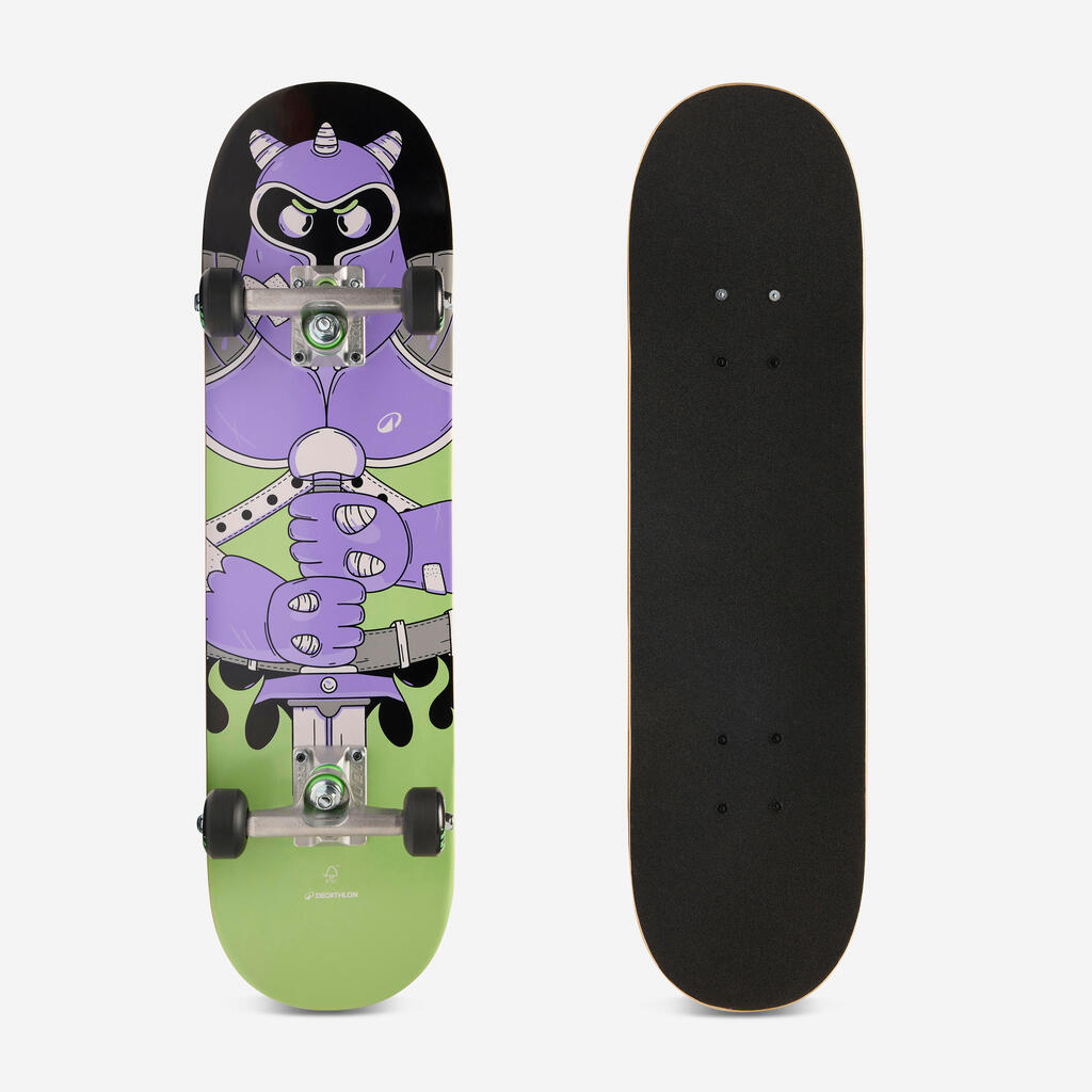 GREEN / PURPLE / GREY